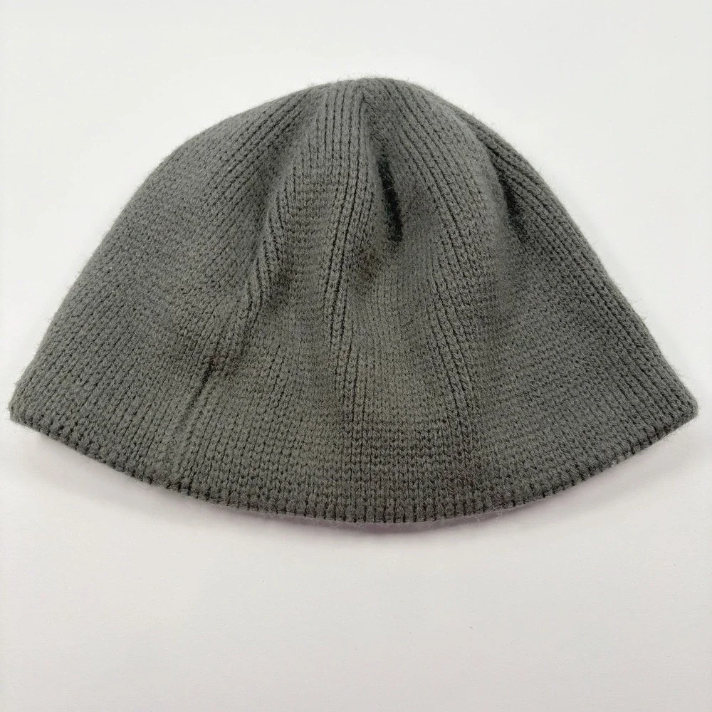 The North Face Gray Knit Fleece Lined Beanie Hat Unisex One Size Outdoor